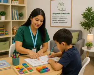 Terapia de aprendizaje para escolares en Nueva Mente, San Miguel