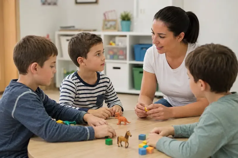 Actividades para fortalecer las habilidades sociales en niños con TEA