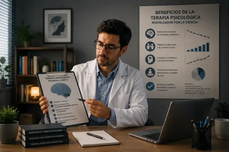 Beneficios de la terapia psicológica respaldados por la ciencia