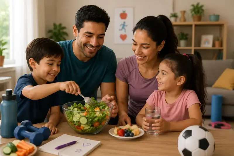 Cómo fomentar hábitos saludables desde la infancia