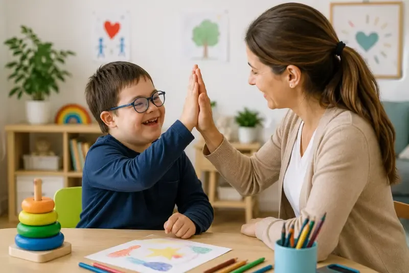 Cómo fortalecer la autoestima de un niño con síndrome de Down