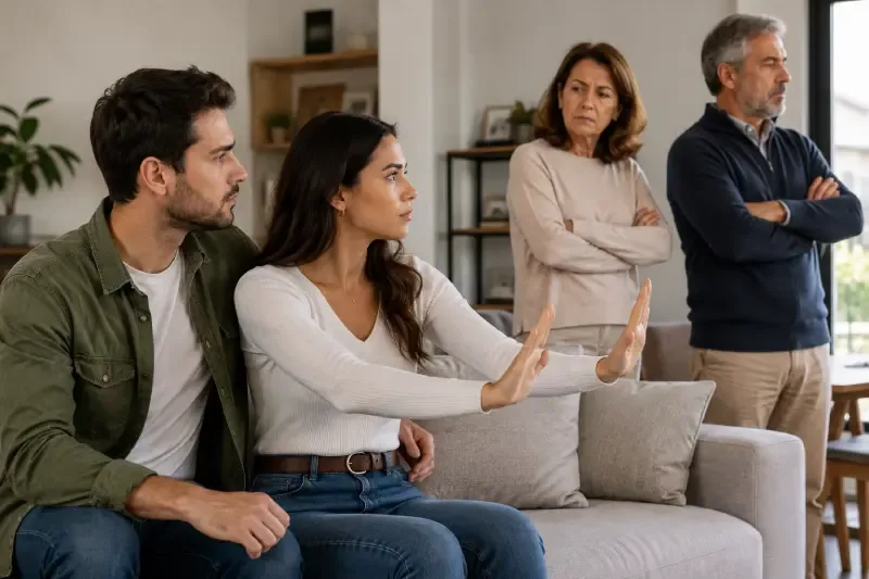 Cómo poner límites con la familia de tu pareja