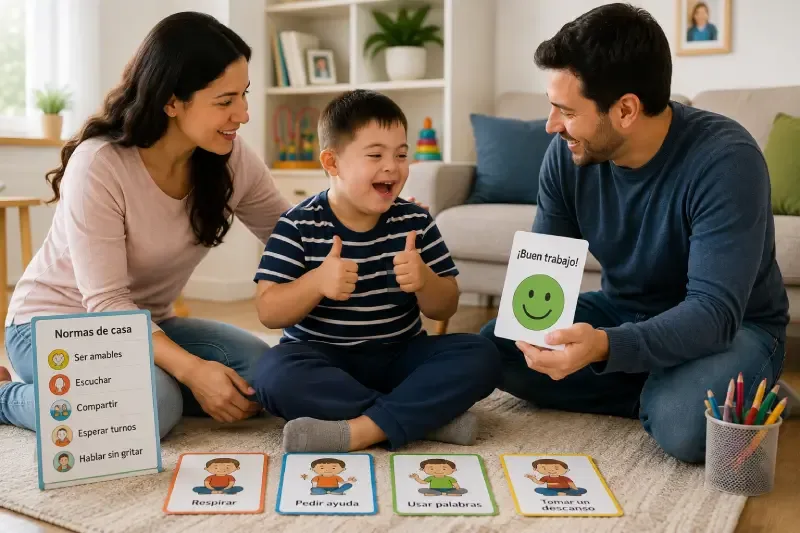 Conductas difíciles en niños con síndrome de Down: cómo abordarlas