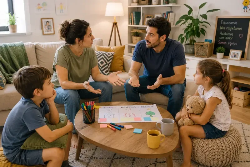 Diferencias en la crianza de los hijos: cómo llegar a acuerdos