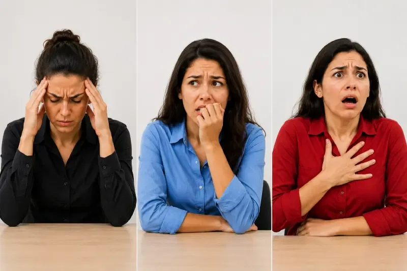 Diferencias entre estrés, ansiedad y ataques de pánico