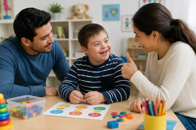 Habilidades sociales en niños con síndrome de Down: cómo estimularlas