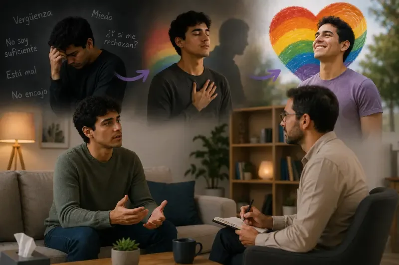 Homofobia interiorizada: qué es y cómo se trabaja en terapia