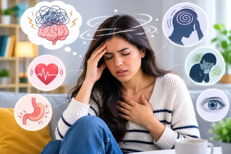 ¿Por qué la ansiedad produce mareos?