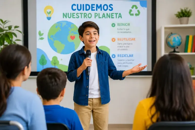 ¿Qué hacer si tu hijo tiene miedo de hablar en público?