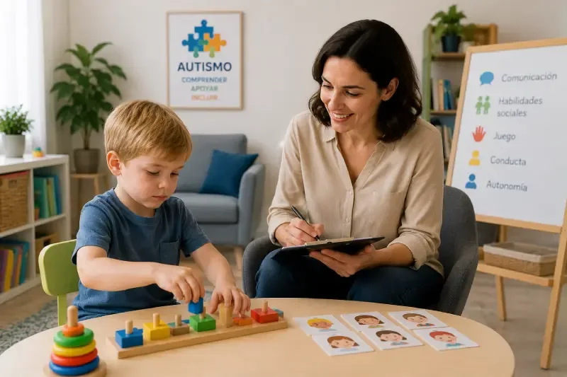 ¿Qué terapias ayudan a los niños con autismo?