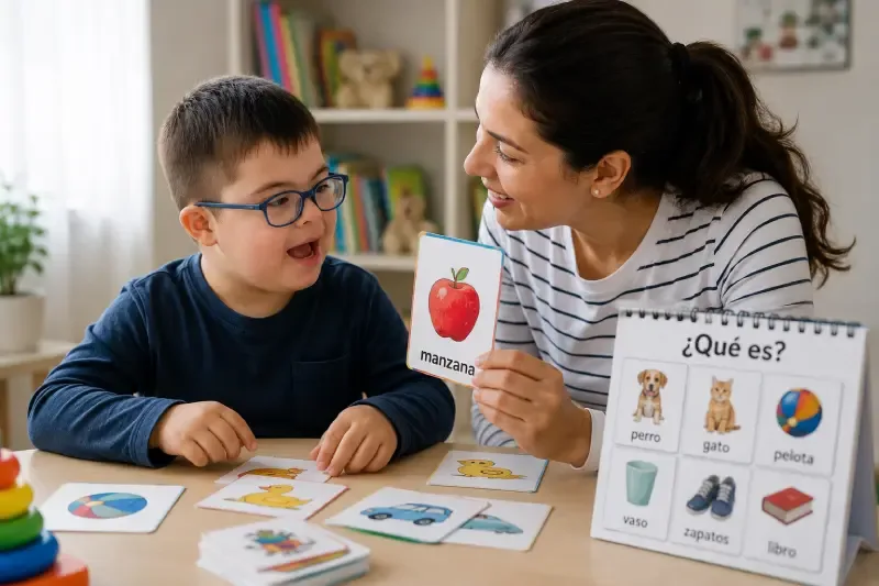 Síndrome de Down y desarrollo del lenguaje: qué pueden hacer los padres