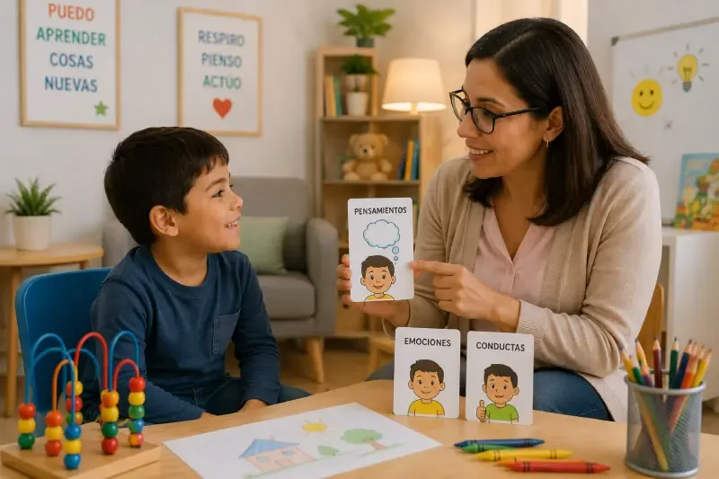 TCC para niños: cómo se adapta la terapia a los más pequeños