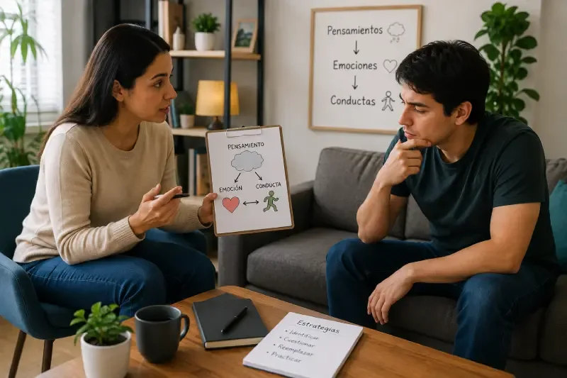 Terapia Cognitivo Conductual para la ansiedad: ¿cómo funciona?