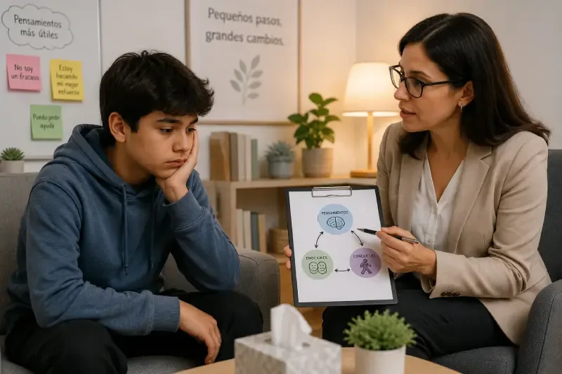 Terapia Cognitivo Conductual para la depresión: técnicas y beneficios