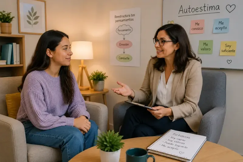 Terapia Cognitivo Conductual para mejorar la autoestima