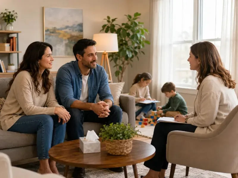 Terapia de pareja cuando hay hijos: cómo proteger el bienestar familiar