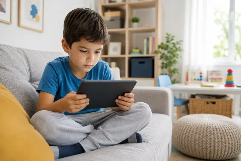 Uso excesivo de pantallas: impacto en la salud mental infantil