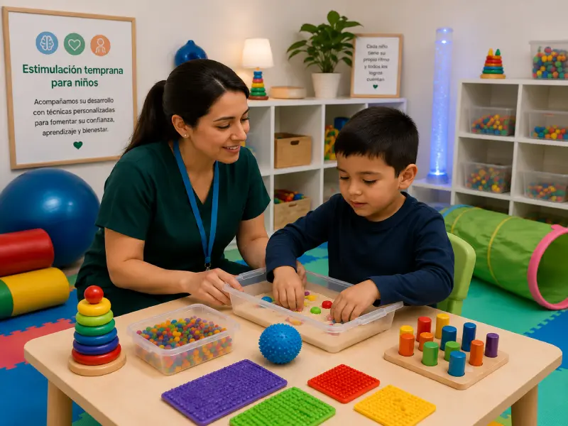 Estimulación Sensorial en San Miguel, Lima - Centro Psicológico Nueva Mente